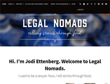 Tablet Screenshot of legalnomads.com
